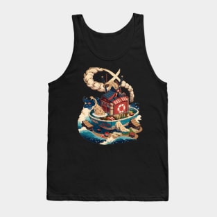 The Great Wave Ramen Tank Top